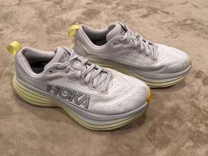 Hoka Bondi 8 Women’s Size 6B Nimbus Cloud Luminary Green Running Shoes